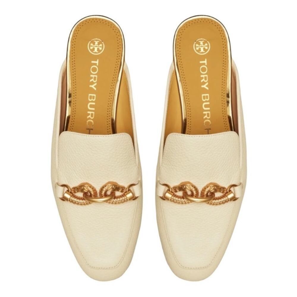 NEW TORY BURCH Women's Jessa Backless Loafers